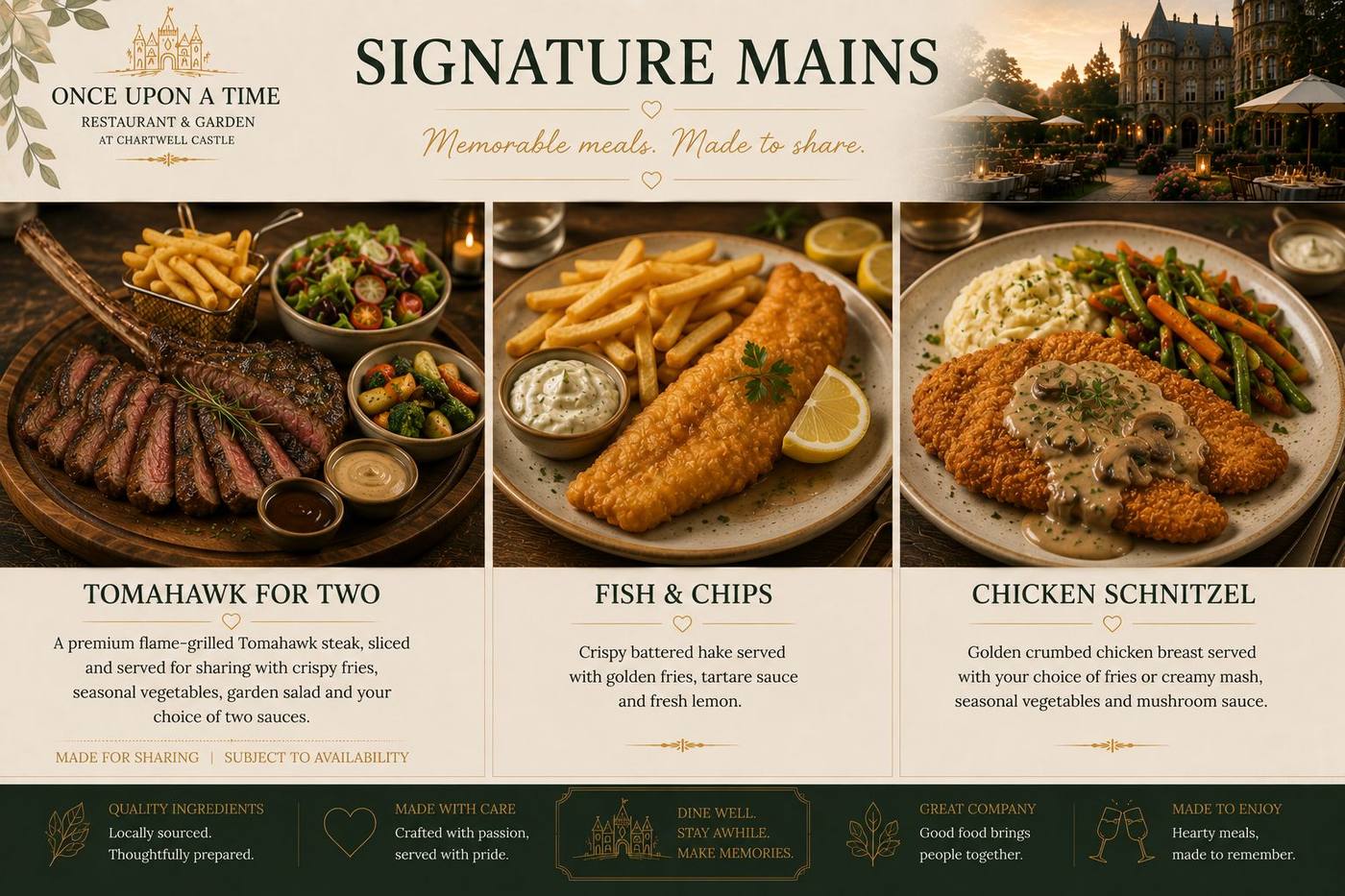 Royal Dining &mdash; The Grill at Once Upon A Time
